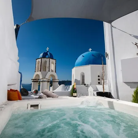 Santo Blue Horizon Blue Domes View Villa Oia  Exterior photo