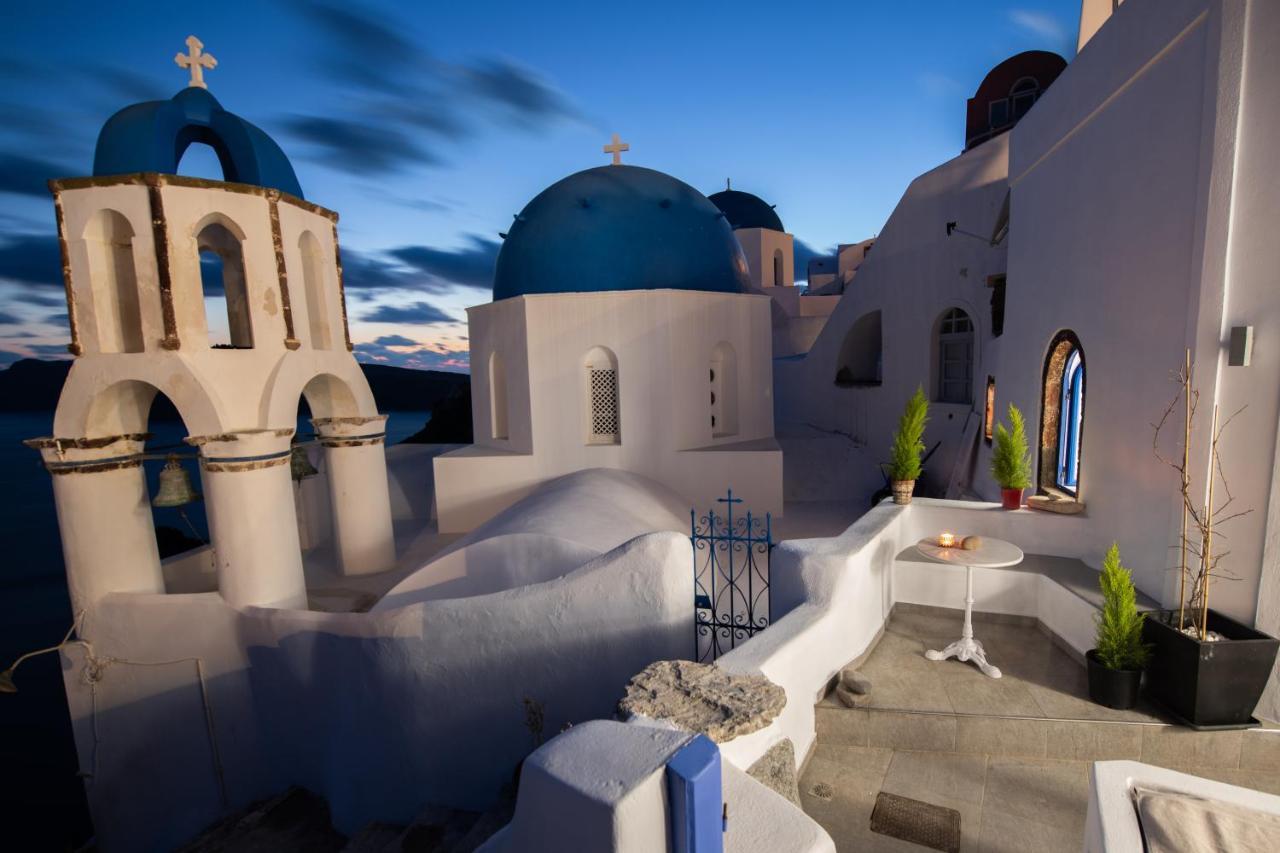 Santo Blue Horizon Blue Domes View Вилла Ия